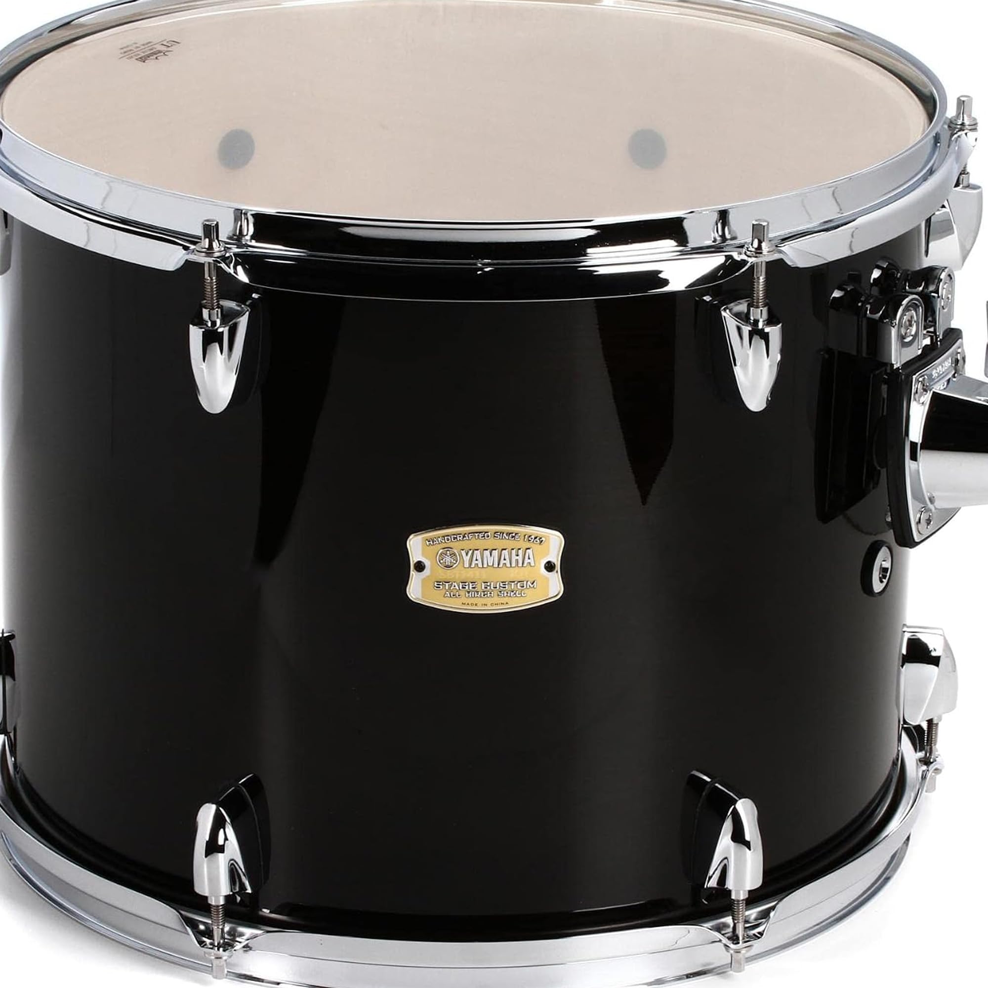 Amazon.com: Yamaha Stage Custom Birch 14x11 Mounted Tom, Raven